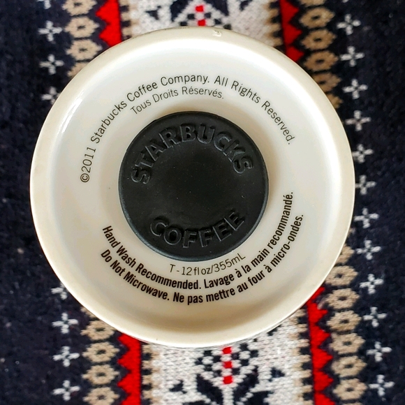 Tall Ceramic Starbucks Cup - Picture 3 of 4